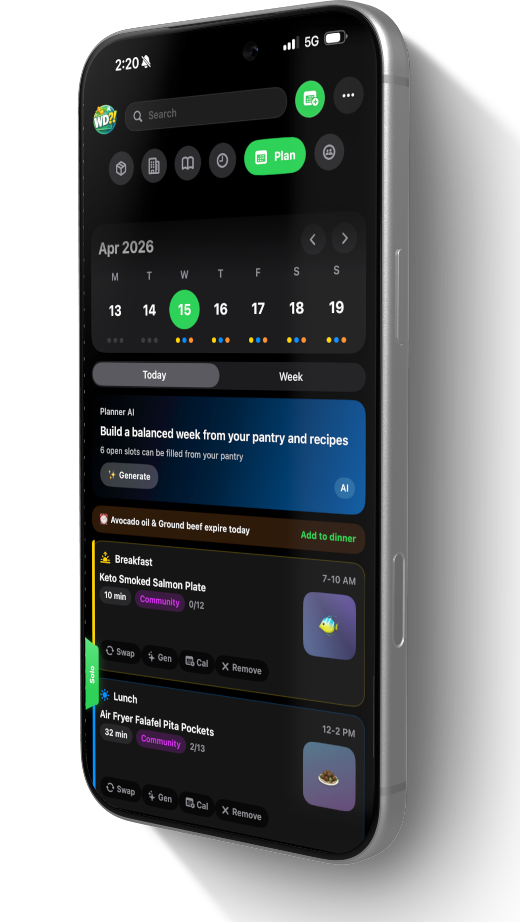 WhatDo launch hero artwork showing the iPhone app interface